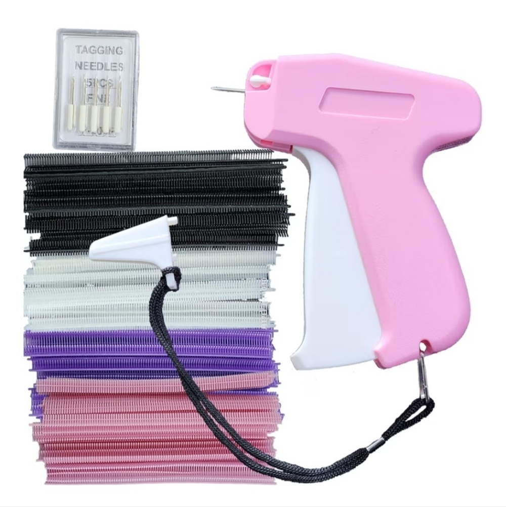 Pink Tagging Gun for Clothing for tagging and labeling